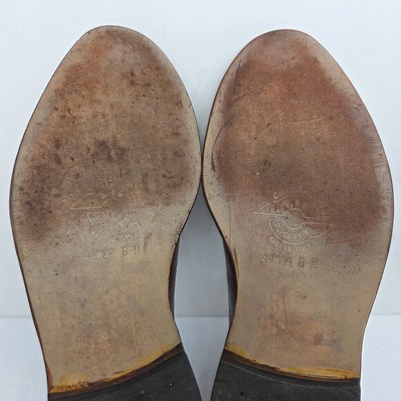 Allen Edmonds TOWNLEY 4757 Mens Walnut Brown Brogue Wingtip Oxfords Size US 9 D main image 11